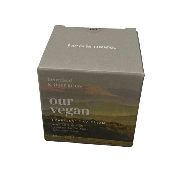 Heartleaf & Tiger Grass Other - Heartleaf & Tiger Grass Our Vegan Heartleaf Cica Cream 3.38oz New Sealed